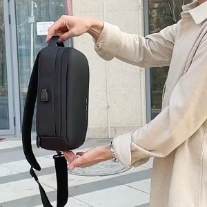 หุ้นผ้าไฮยาลูกหมู กระเป๋าสะพายแซมเซอร์ กันน้ำ ทนต่อการสึกหรอ ความดี 35 คู่ ผูชาญ 85 กระเป๋าสะพายข้าง กระเป๋าผู้ชาย กระเป๋าเท่ๆ