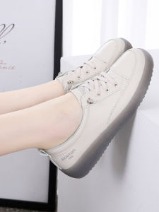 Comfortable Casual Womens Shoes Soft Bottom Breathable Slip-On Anti-Slip Cow Tendon Bottom Fashionable All-Season Footwear
