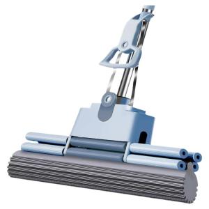 Super Giant Sponge Mop No Hand Wash New 2026 Household Floor Cleaning Tool Absorbent Glue Cotton Easy to Use Stainless Steel