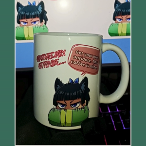 Apothecary Attitude Mug | Maomao Mug | Anime-Inspired Coffee Mug | The Apothecary Diaries Merch | 11oz Ceramic Mug | Best for Gifts