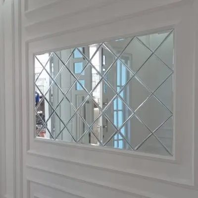 120 X 100 cermin 3 Mili bevel 1 cm cermin custom cermin bevel cermin hias cermin dinding cermin moulding cermin aesthetic cermin dekorasi rumah kaca pelaminan kaca custom kaca kaca hias dinding cermin dinding cermin viral cermin murah cermin bagus kaca ce