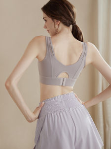High-Intensity Sports Bra Womens Yoga Vest Professional High Support Fitness Bra Anti-Shock Running Anti-Sagging Summer Underwear