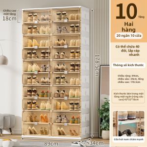Jeko&Jeko | Giá Để Giày Không Cần Lắp Ráp Cho Sảnh Nhập Cửa Nhà