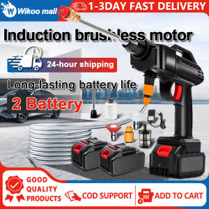 Wireless Car Washer 998VF Lithium Battery Portable High Pressure Washer 25000kpa Cleaning Water Gun Garden Sprayer High Pressure Water Pump