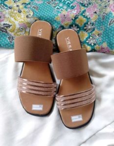 sandal wanita dewasa jelly pasir gliter/karet 2021 bisa COD