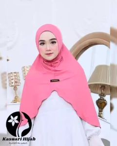 Hijab Instan OLIVIA Drapperi | Kasuari hijab | Kerudung instan Jersey Premium Terbaru