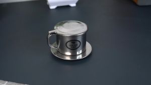 Vietnam Drip Coffee Filter Pot Saringan Kopi 180ml 8Q