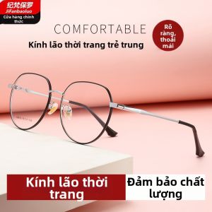 JIFANPAUL | Kính Chống Ánh Sáng Xanh Thời Trang Bằng Titan Siêu Nhẹ Không Từ Tính