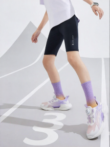 XTEP | Quick-drying Childrens Cycling Shorts 5/10 Length