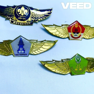 Pin Wings Pramuka Boyscout / Saka Wirakartika / Saka Bhakti Husada / Saka Pariwisata