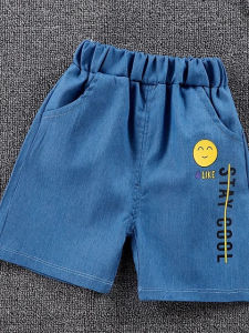 Boys Denim Shorts Thin Breathable Casual Pants