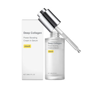 Deep Collagen Power Boosting Cream In Serum Korean Glass Skin Anti Aging Firming Plumping Hydrating Elasticity Nourish Ampoule