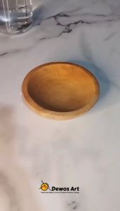 Mangkok Sambel Bahan Kayu Mahoni