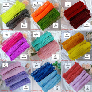 READY STOCK 100pcs dawai bulu DIY colourful stem 100pcs特密扭扭棒100支, 现货!!!