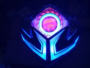 Reflektor Lampu Depan Satria Fu 150 Barong Custom Projie Alis Running Lazy
