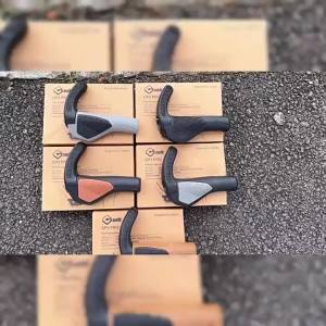 ODI | Tay Nắm Xe Đạp Gấp ODI MTB Giảm Xóc Kiểu Dáng Ergon GP3 Chống Trơn Trượt Thoải Mái Đầu Tay Lái Bằng Hợp Kim Nhôm + Cao Su