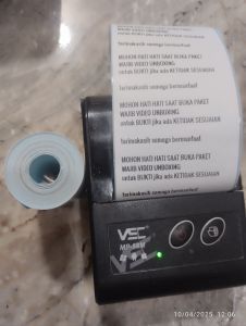 KERTAS LABEL THERMAL STIKER 57 x 30 x 5 METER PRINTER LABEL STICKER 58 MM HARGA PER 1 ROL