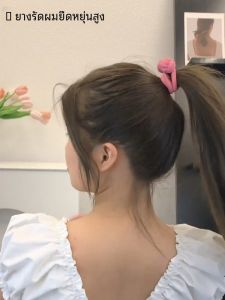 Durably Thickened Hair Ties for Girls: Sweet & Durable Fruit Color Hair Bands