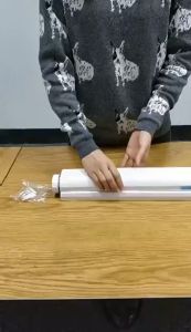 HOL Retractable Clothesline Telescopic Indoor Outdoor Wall Mounted Clothes Dryer Line Drying Rope Hanger