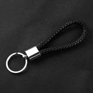gumahus | Multi-color Braided Leather Couples Creative Keychain