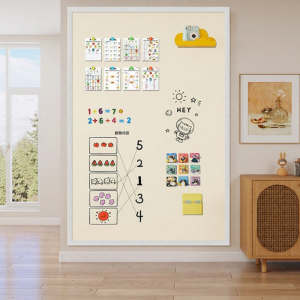 CIBOSHI | Magnetic Wooden Frame Whiteboard Black Board for Kids and Teaching