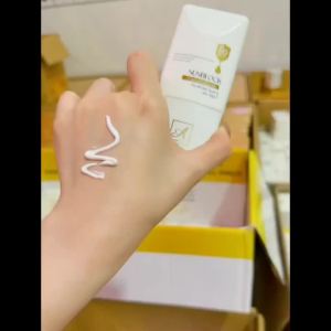 Kem chống nắng vật lí A Cometics Sunblock OK078 giúp chống nắng dưỡng trắng SPF50+ PA++++ 50g