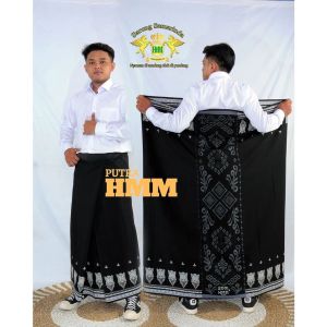 sarung HMM jumbo dewasa/ sarung samarinda HMM khusus hitam