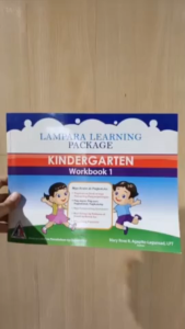 Lampara Learning Package - Kindergarten Workbook 1 by Mary Rose R. Agapito - Lagunsad LPT