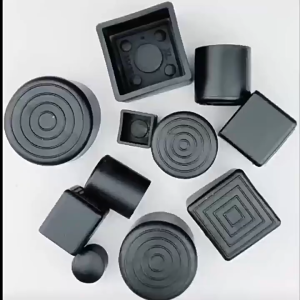8Pcs Round Rubber Footing Table and Chair Foot Anti Slip Cover Tube Furniture Chair Table Foot Cover PVC Table and Chair Foot Anti Slip Cover