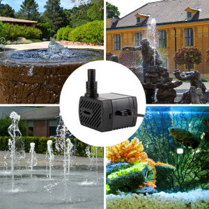 5W Pompa Air Celup Mini Submersible Water Pump Motor Pompa Air Cooler Untuk Kolam Ikan/Air Mancur Dll