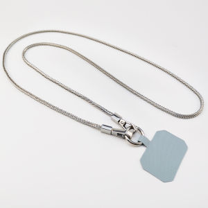 สร้อยคอโทรศัพท์มือถือแบบยาว โซ่โลหะ กระเป๋าสะพายข้างผู้หญิง สายรัดโทรศัพท์มือถือแบบอเนกประสงค์ โซ่ป้องกันการสูญหาย โซ่ตกแต่งระดับไฮเอนด์