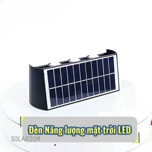 SOLAROOM Đèn trang trí năng lượng mặt trời nhiều màu sắc đèn tường chống mưa ngoài trời trang trí sân vườn