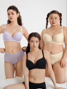 Shaping No Marks Gather Bust Bra