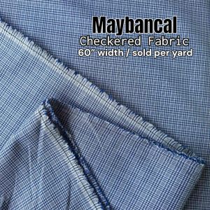 Maybancal | Checkered Fabric Textile Tela 60” width per yard by TelamartPH