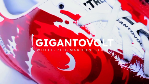 ZTREX - Sepatu Sepak Bola Anak Gigantovolt FG White/Red/Maroon Series
