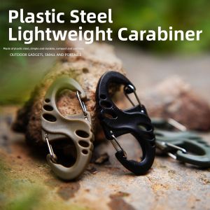 PATGEAR | Lightweight Hollow S-shaped Carabiner 8-shaped Tactical Outdoor Gear