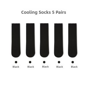 FENGTING | Summer Light Mid-calf Stackable Socks Ice-silk No-bone