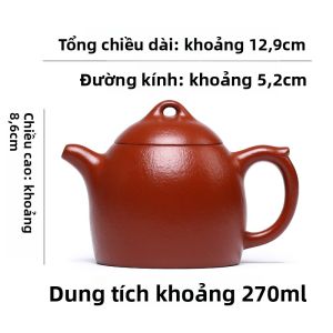 CANGHUTIANXIA | Bình Pha Trà Thổ Nhĩ Tím Handmade cho Nhà