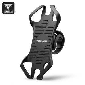 TOSUOD | Shock Absorbing Silicone Bicycle Phone Holder