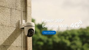 TP-Link Tapo C501GW Full HD 4G LTE Outdoor CCTV Pan Tilt AI Home WiFi Network Security Camera