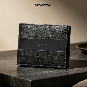 VOCOAL Mens Wallet Cash Slot Simple Short Wallet Soft PU Business Wallet Retro Wallet Multi-Card Position Wallets Travel Purses Coin Wallet