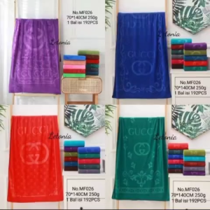 HANDUK MANDI FULL EMBOS DEWASA | HANDUK MICROFIBER JUMBO 70X140 MURAH UKURAN BESAR [COD]