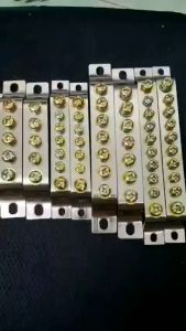 Thanh đồng đấu tiếp địa loại tốt - Cầu đấu tiếp đất PE