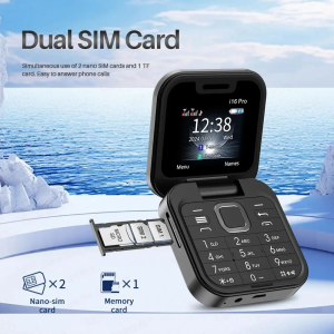 ใหม่i16 Pro Miniโทรศัพท์มือถือ 1.77 นิ้วSpeed Dial Magic Voice BlacklistวิทยุFM 3.5 มม.แจ็คDual SIM 2Gคุณลักษณะโทรศัพท์