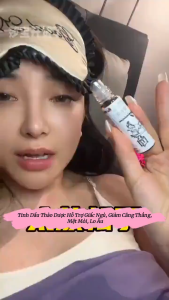 Tinh Dầu Ngủ Oải Hương 10ml - Giúp Ngủ Ngon Giảm Stress Thư Giãn Tinh Dầu Lăn Thảo Dược Dễ Ngủ