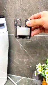 Dual Control Washing Machine Faucet 2 Way Water Tap Bathroom toilet Washing machine Faucet Brass Angle Valve