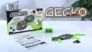 Geckor Wall Climber Remote Control Funny Prank Toy Electric RC Lizard For Repting On Floor And Ceiling Boys And Girls