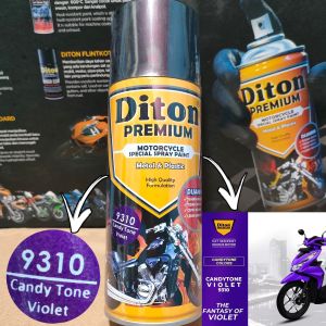 Diton Premium Pilox Pilok Cat Ready Berbagai Warna Ungu Violet Purple Lilac Taro 400cc Magenta Blue 9215 Candy Violet 9310 Pastel Purple 9530 Violet Fire 9404