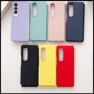 SOFTCASE Matte With Ring Holder Luxury Cover Case Samsung Z Flip 3 5G Samsung Z Flip 4 5G Samsung Z Flip 5 Samsung Z Flip 6
