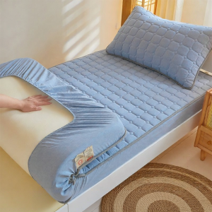 jeagutt | New Cotton-padded Bed Mattress Cover Single
